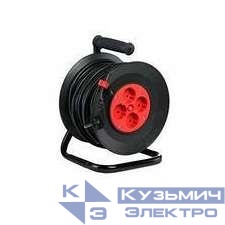Удлинитель на катушке 4х30м без заземл. 16А IP20 3.5кВт Союз 481S-3303
