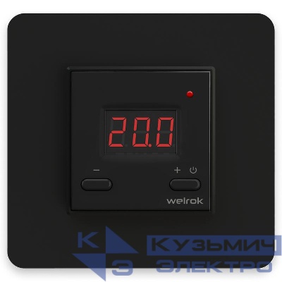 Терморегулятор для теплого пола st bk atl Welrok 4660251141592