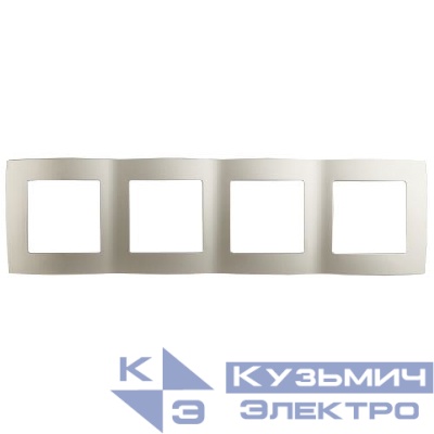 Рамка 4-м 12-5004-15 перламутр ЭРА Б0019381