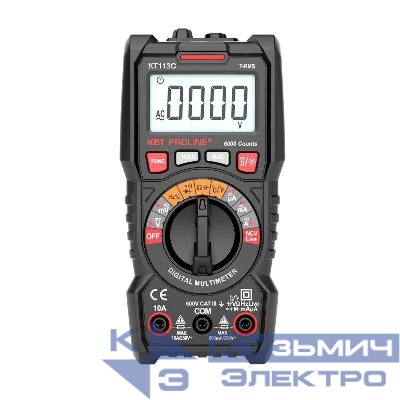 Мультиметр цифровой KT 113С PROLINE КВТ 91918