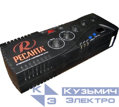 Стабилизатор напряжения С1500 1ф 1.4 кВт IP20 бытовой Ресанта 63/6/33