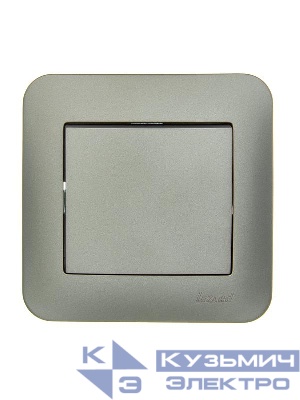 Выключатель 1-кл. 1п СП ASTI 10А IP20 в сборе платина. LEZARD 7081-3535-100