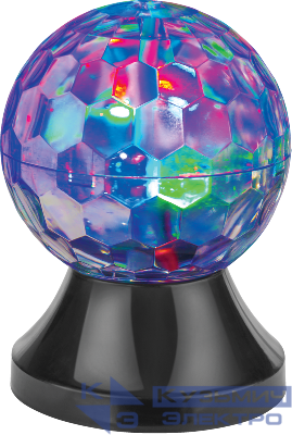 Светильник светодиодный проекционный 61 981 OLF-DISCO02-3-230-RGB-BL ОНЛАЙТ 61981