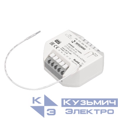 Диммер TY-102-72-PS-IN 12-48В 2х5А TUYA Wi-Fi 433Mhz IP20 пластик INTELLIGENT ARLIGHT 045359