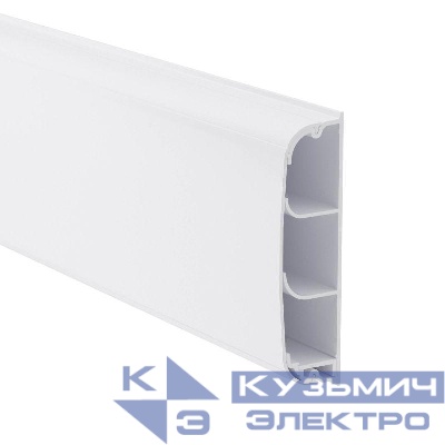 Кабель-канал плинтусный 90х25 L2000 пластик DKC 09200