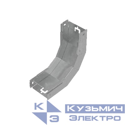 Угол для лотка вертикальный внутренний 90град. 100х50 сталь 1мм "ПЛЮС" NLplus90-50-100 HD КМ PL1397