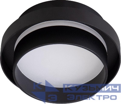 Светильник DL508 GX53 потолочн. встраив. черн. FERON 51669