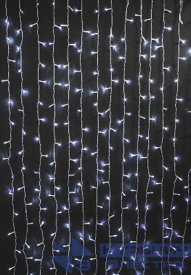 Гирлянда светодиодная "Занавес" 93 671 NGF-С03-03 3х3м 500LED CW IP20 TR Navigator 93671