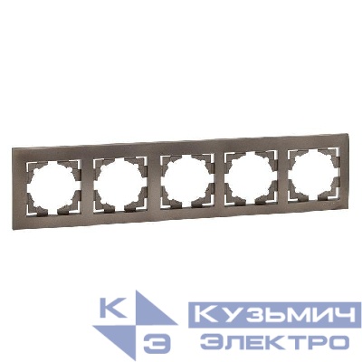 Рамка 5-м Валенсия графит EKF EWM-G-305-60