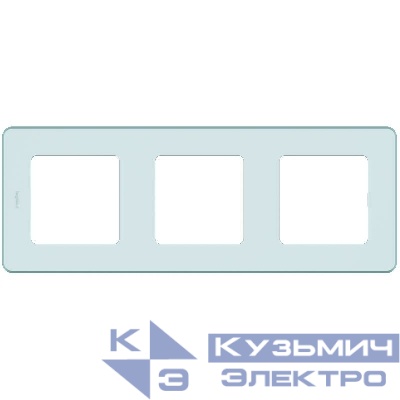 Рамка 3-м СП Inspiria IP20 мятн. IEK 673955