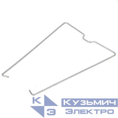 Клипса металлическая для реле 62.32 62.33 для розеткок 92.13 92.33 FINDER 09254