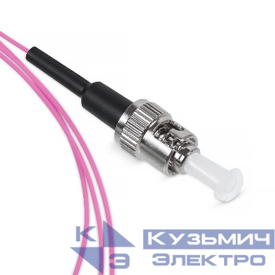 Пигтейл ST 50/125мм (OM4) 1.5м LSZH Cabeus 8906c