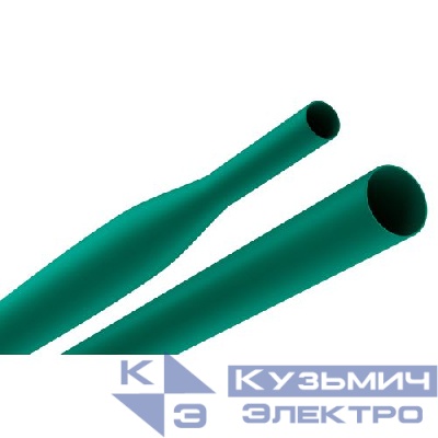 Трубка термоусадочная ТТУ нг-LS 30/15 1м зел. (уп.10шт) Эра Б0067554