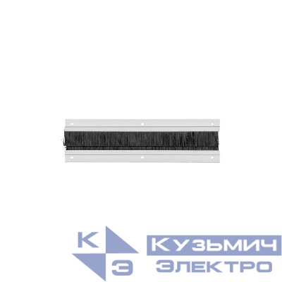 Ввод для напольных шкафов щеточный сер. NIKOMAX TLK-BRSH-GY