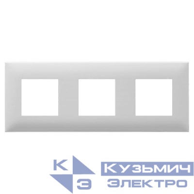 Рамка 3-м 6мод. Avanti "Белое облако" DKC 4400906