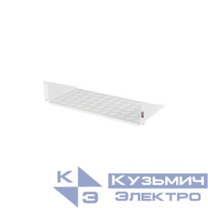 Полка фронтальная 19дюйм 2U глубиной 200мм крепеж в компл. сер. NIKOMAX TLK-SHFR-200-GY