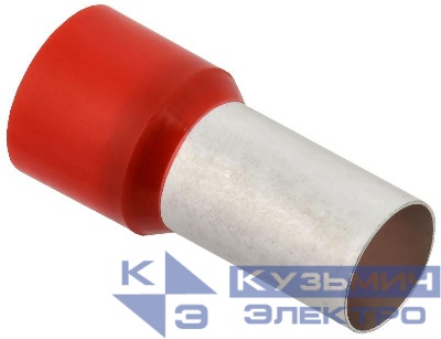 Наконечник НШВИ 95-25 темн. красн. (уп.15шт) IEK UGN11-095-025-015