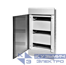 Щиток СП Тусо 36мод. с прозр. двер. 547х299х103мм сер. Ruvinil 68136СП