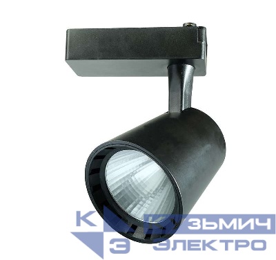Светильник светодиодный трековый PTR 0330 30Вт 4000К IP40 24град. BL черн. Pro JazzWay 5010628