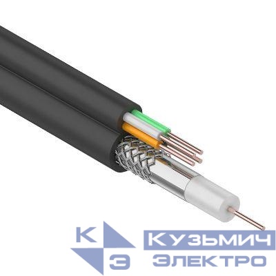 Кабель ККСВ-П + 4х0.5 Ч (уп.100м) Rexant 01-4022