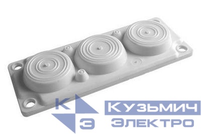 Ввод кабельный пластик V0 UL94. (6 отв.) IP65 DKC R5HTC03