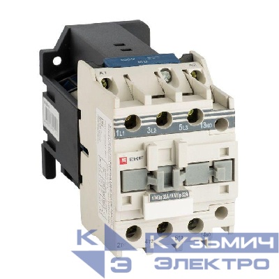 Контактор КМЭп 32А кат. 24В DC 1НО PROxima EKF ctr-s-32-24-p