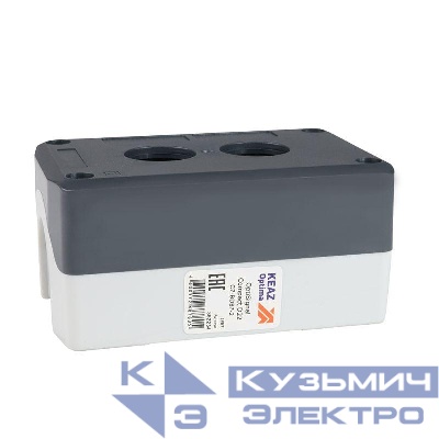 Корпус кнопочного поста OptiSignal Compact D22 С7-BD67-2 2 отв. IP67 XALD02 КЭАЗ 362234