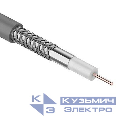 Кабель SAT 703 ZH+Cu/Al/CuSn (75%) 75Ом С (уп.100м) CAVEL 01-2435