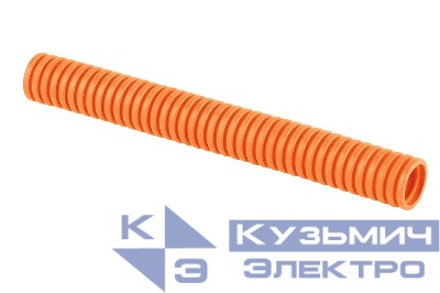 Труба гофрированная ПП легкая d25мм с протяжкой (уп.50м) Ruvinil 42501