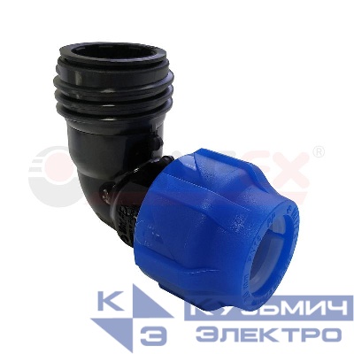 Отвод компрессионный с наружной резьбой 40х1 1/4дюйм (35/7) VALFEX 1210012440114