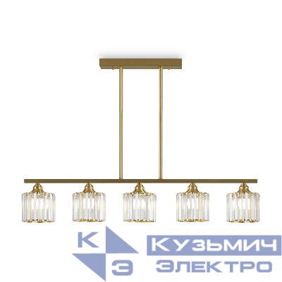 Люстра Ferrera 200Вт E27х5 IP20 Freya FR5474PL-05G