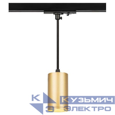 Светильник трековый 1ф TR45 - GU10 S MG подвесной 52х100мм под лампу MR16 золото Эра Б0054184