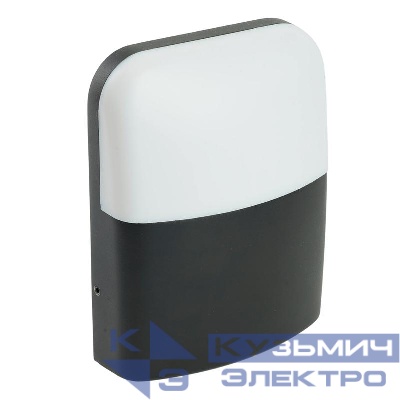 Светильник светодиодный DH498 12Вт 3000/4000/6400К 350лм уличный черн. FERON 51831