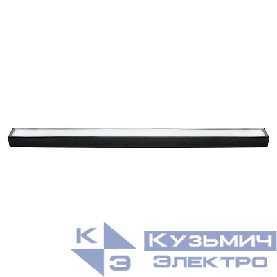 Светильник светодиодный AL4030 42Вт 4000К 3360лм 1200х35х100мм рассеив. матов. корпус сталь черн. FERON 48536