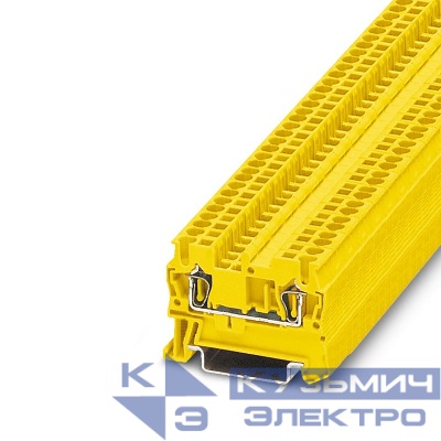 Клемма проходная КНЗ 2.5-2-Ж СТЭЗ 10000018