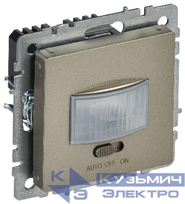 Датчик движения BRITE ДС10-1-БрШ механизм шампань IEK BR-MS10-N-150-05-K37