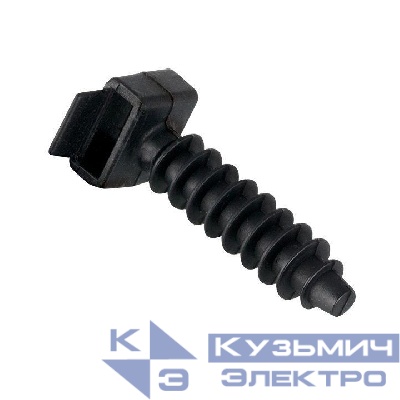 Дюбель для бандажа 8х45 черн. (уп.100шт) PROxima EKF plc-fti-8b