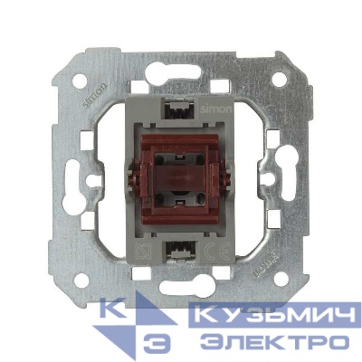 Переключатель проходной 1-кл. СП Simon 82/82Nature/88 10А IP20 250В экспресс монтаж механизм Simon 7700211-039