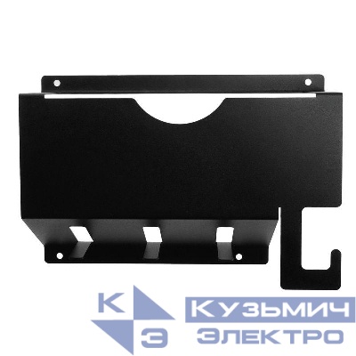 Держатель для угловых шлифмашинок до 210мм настенный с крючками черн. Rexant 38-0658