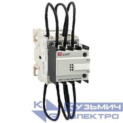 Контактор для конденсатора КМЭК 12.5квар 400В 1NО+1NC PROxima EKF ctrk-s-25-12.5-400