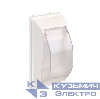 Плата с крышкой для автомата формата DIN CIMA-модуль 33х52х108мм Simon Connect графит SMN-14