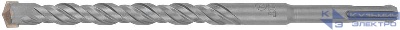 Бур по бетону SDS PLUS профи W-образная вставка двойная спираль 14х210мм FIT 32817