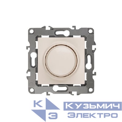 Светорегулятор поворотно-нажимной 400ВА 230В 12-4101-02 сл. кость ЭРА Б0014736