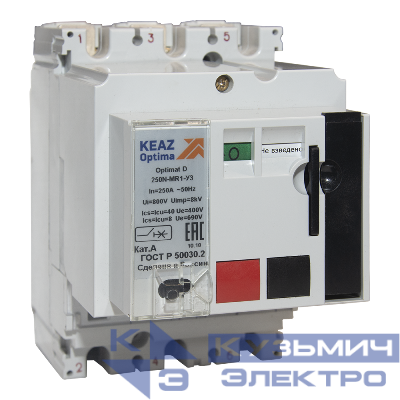 Привод двигательный OptiMat D100 D160 D250 230AC У3 КЭАЗ 247695