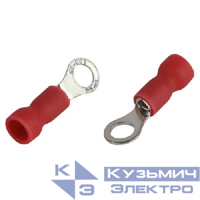 Наконечник-гильза кольцевой НКИ 1.5-4 с изолированным фланцем (уп.10шт) Эра Б0063324