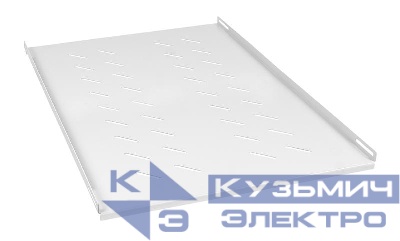 Полка 19дюйм перфорированная SH-J018-FC-1000-100KG глубиной 700мм для напольных шкафов глубиной 1000мм усиленная до 100кг Cabeus 7861c