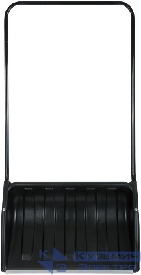 Скрепер для уборки снега пластиковый металлическая ручка 700x465x1360мм КУРС 68135