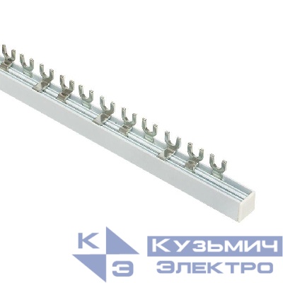 Шина соединительная типа FORK для 3-ф нагр. 100А 54 мод. EKF fork-03-100
