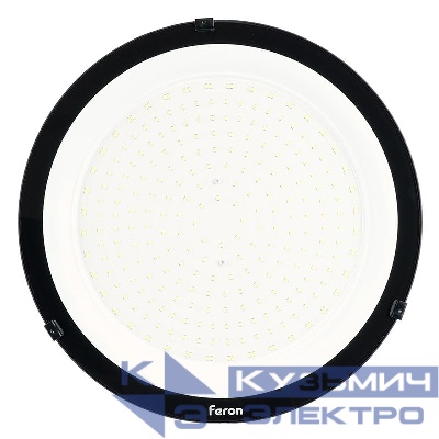 Светильник AL1007 200Вт 6400К IP65 AC 230В/50Гц 120град. 2835 SMD складской черн. FERON 52084