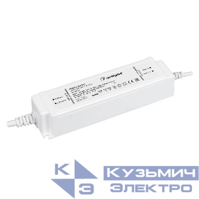 Блок питания ARPJ-SP-341750-PFC 60Вт 20-34В 1.75А IP67 пластик Arlight 038621